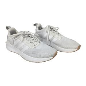 ADIDAS WOMEN’S CLOUDFOAM SUPER WHITE MESH RUNNING SNEAKERS – SIZE 7 (ART GX4007)